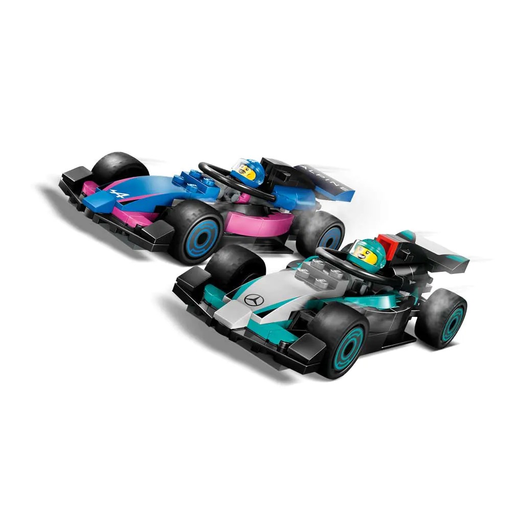 Lego City Garaj F1 si Masini Mercedes-AMG si Alpine 60444 - poza 5