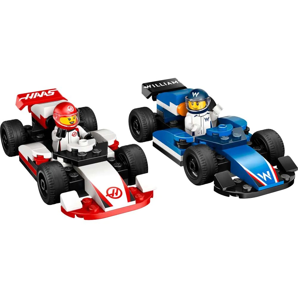 Lego City Masini de Curse F1 Williams Racing si Haas F1 60464 - poza 3