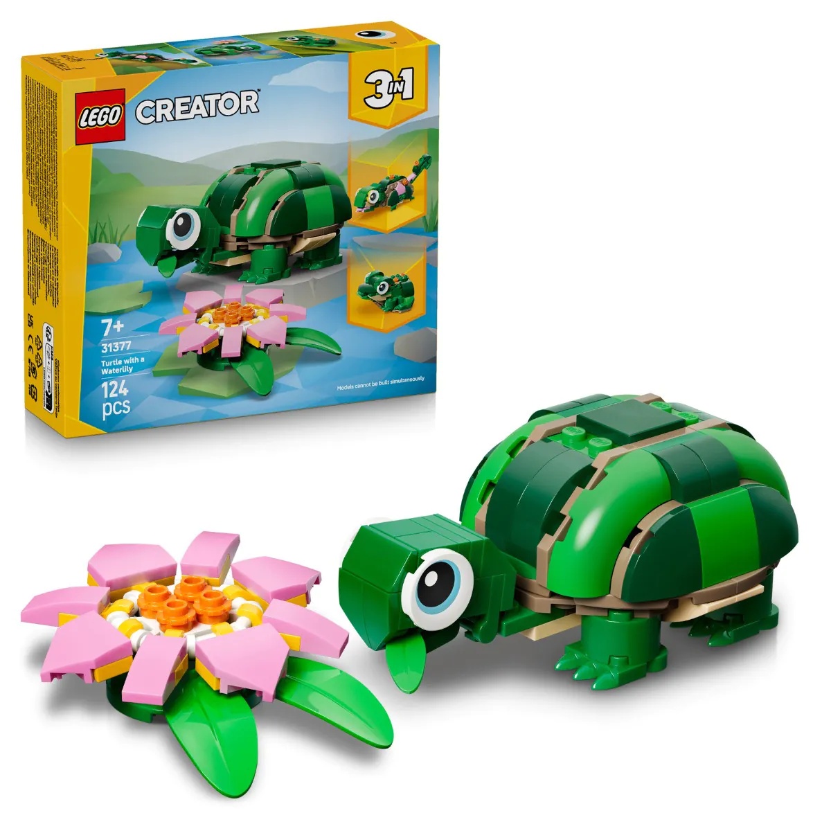 Lego Creator Broasca-testoasa cu o floare de nufar 31377 - poza 1
