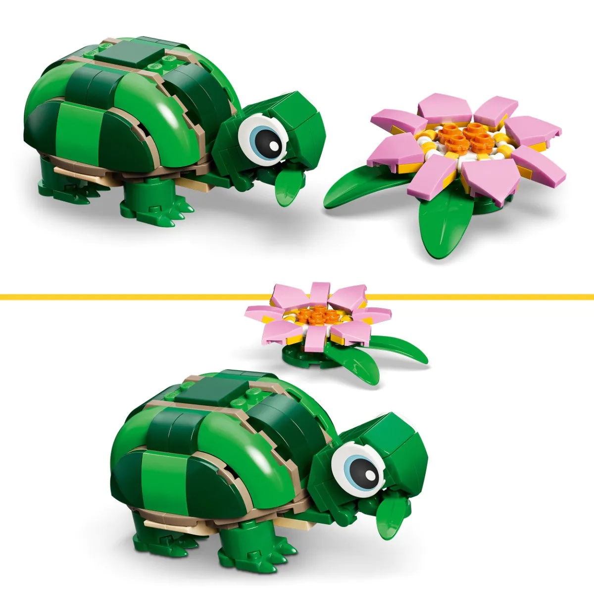 Lego Creator Broasca-testoasa cu o floare de nufar 31377 - poza 2