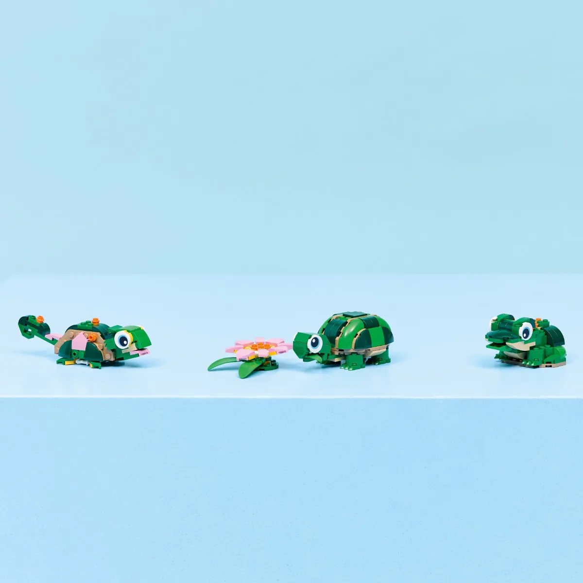 Lego Creator Broasca-testoasa cu o floare de nufar 31377 - poza 3