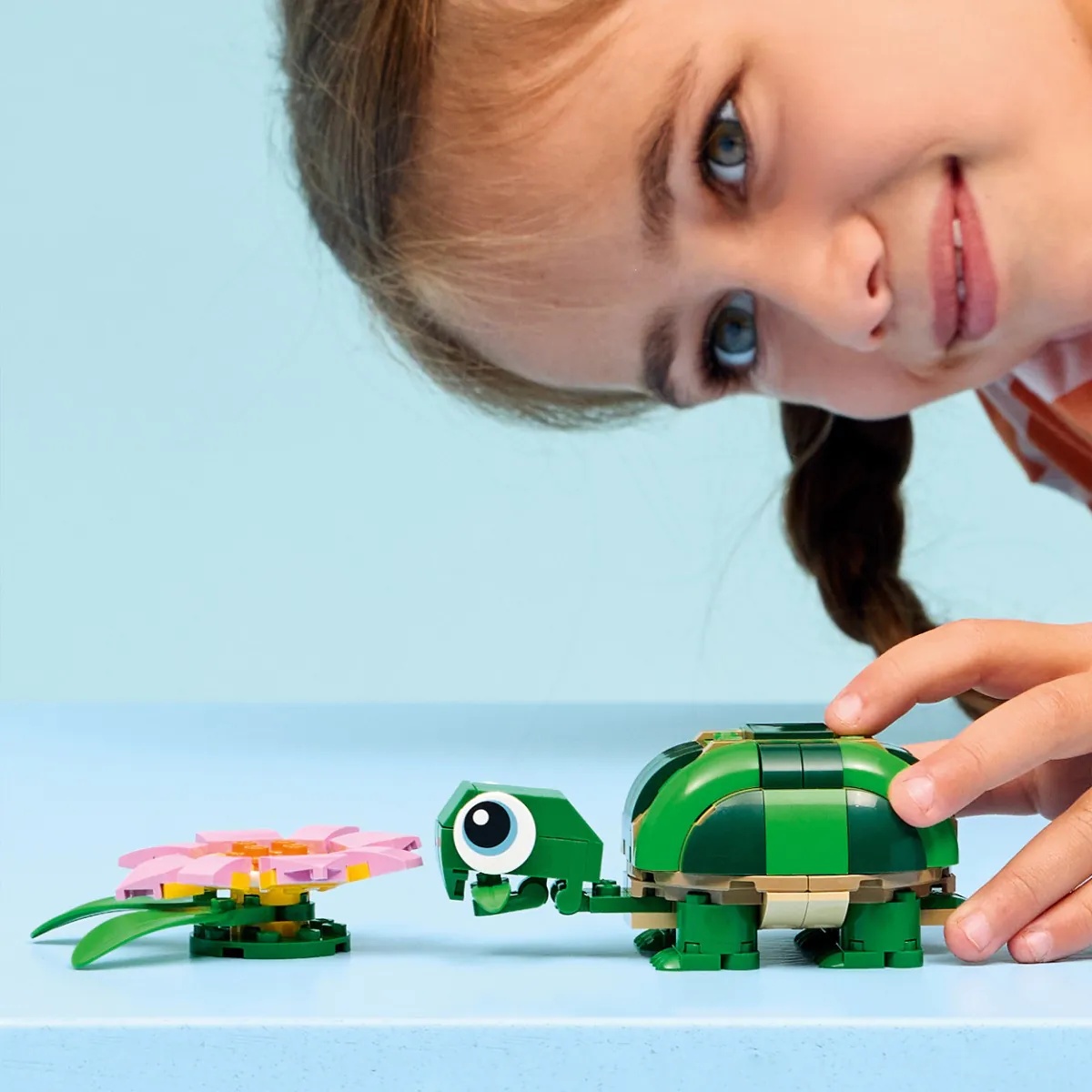 Lego Creator Broasca-testoasa cu o floare de nufar 31377 - poza 5