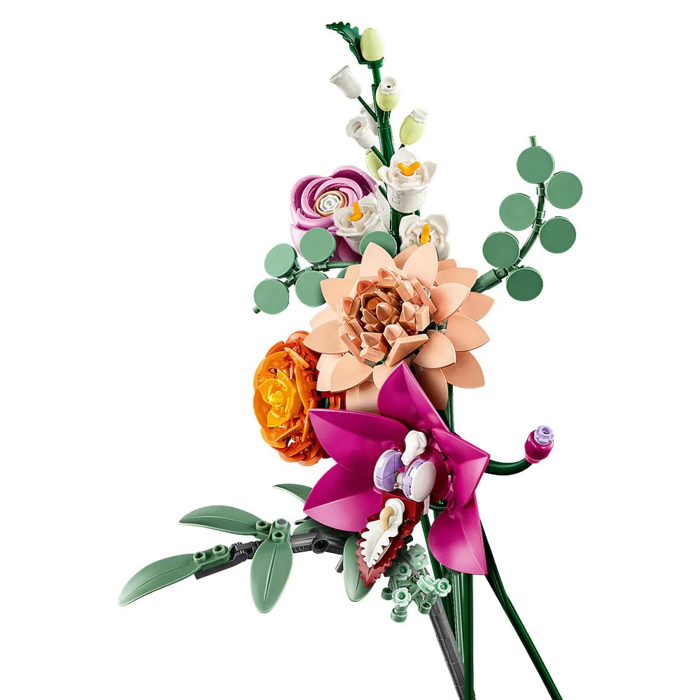 Lego Creator Expert Buchet de Flori Roz 10342 - poza 4