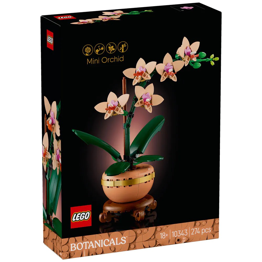 Lego Creator Expert Mini Orhidee 10343 - poza 2