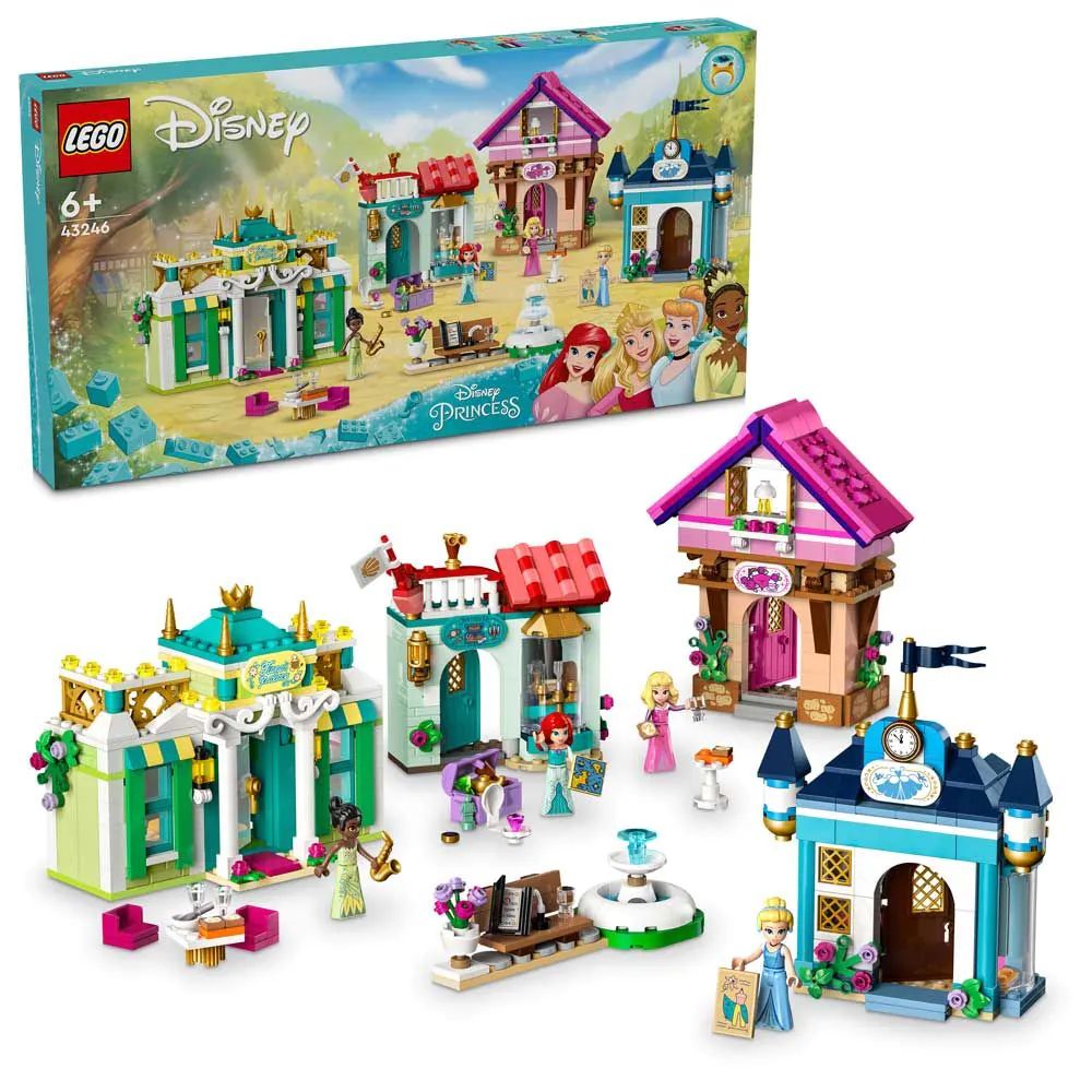Lego Disney Aventura Printeselor Disney la Piata 43246 - poza 1