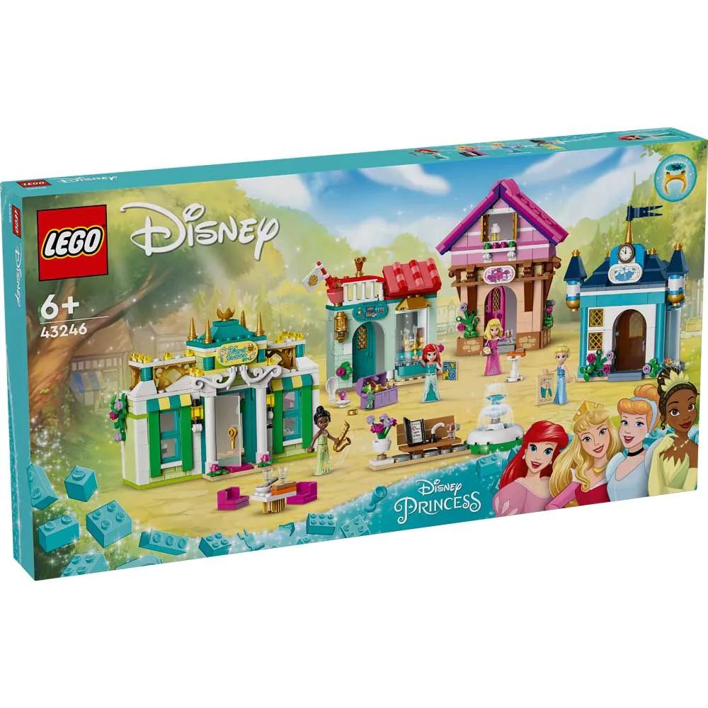 Lego Disney Aventura Printeselor Disney la Piata 43246 - poza 2