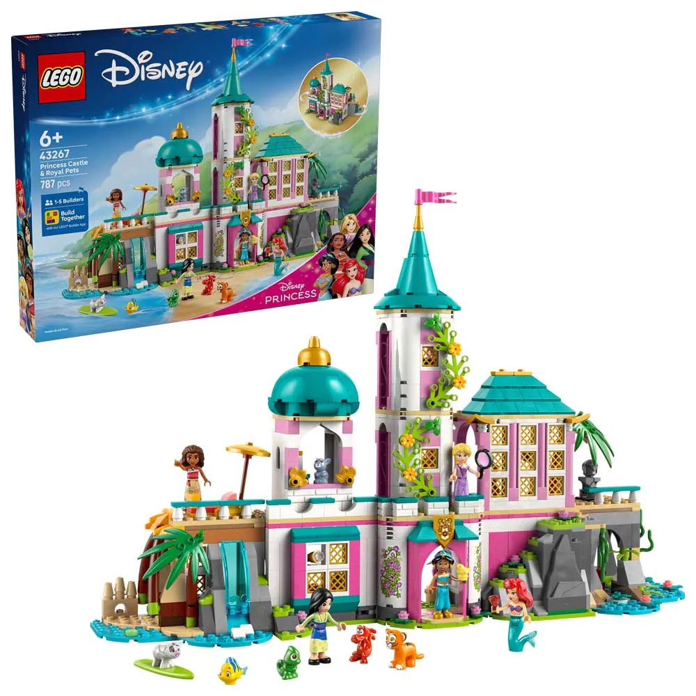 Lego Disney Castel de Printesa si Animalute Regale 43267 - poza 1