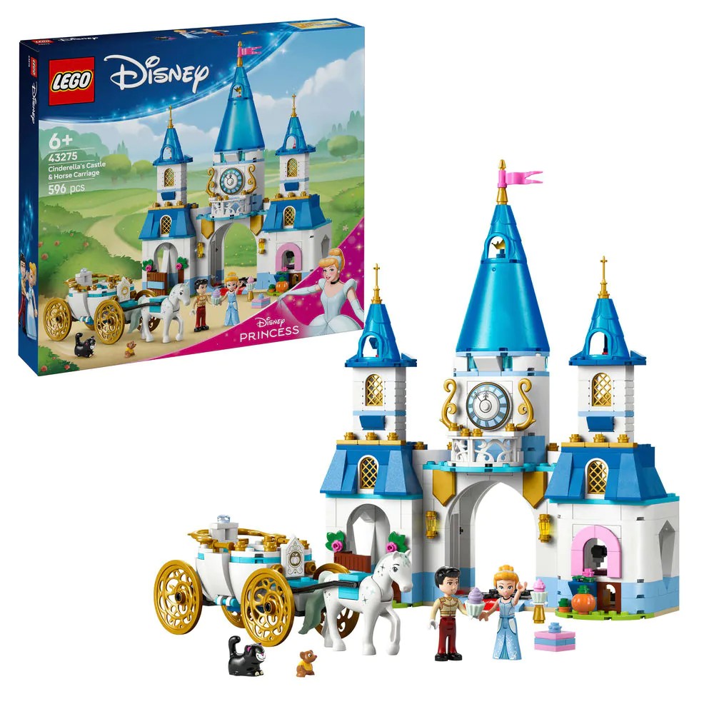 Lego Disney Castelul si Caleasca Cenuseresei 43275 - poza 1