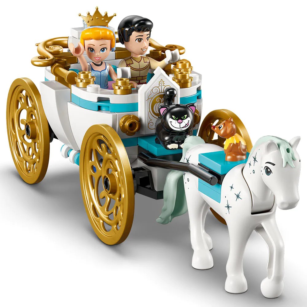 Lego Disney Castelul si Caleasca Cenuseresei 43275 - poza 4