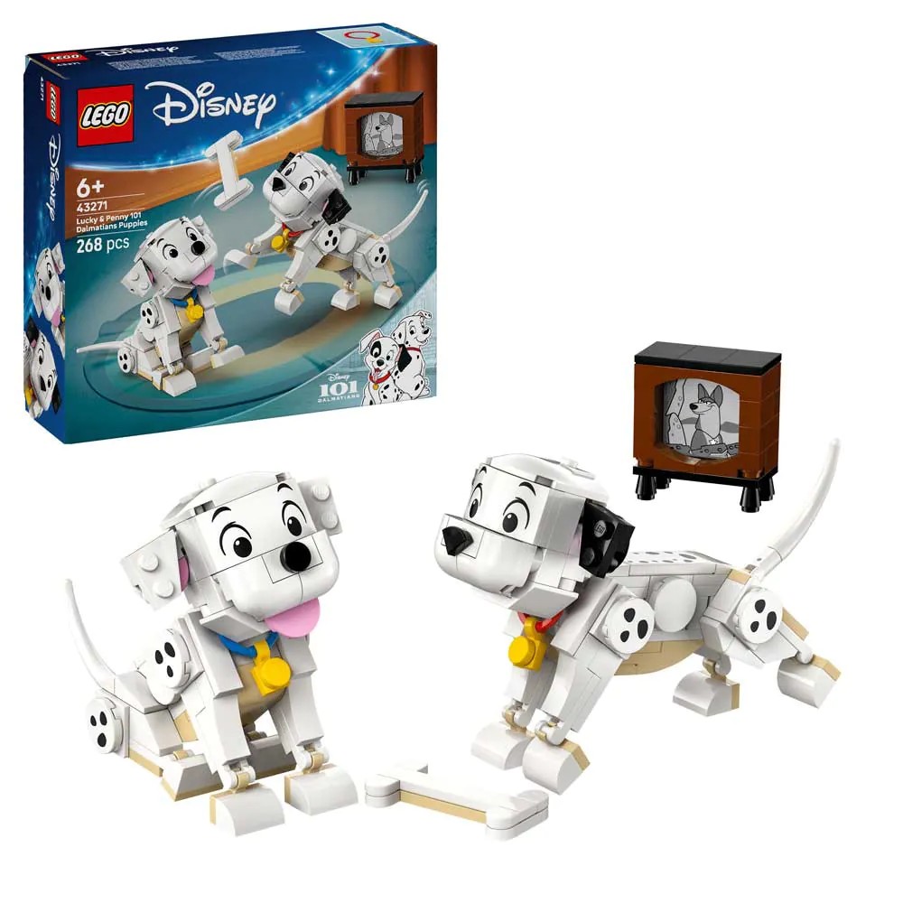Lego Disney Catelusii Lucky si Penny din 101 Dalmatieni 43271 - poza 1