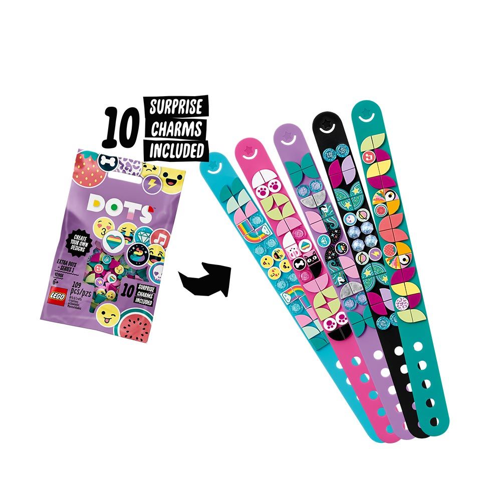 Lego Dots Piese Dots extra seria 1 41908 - poza 2