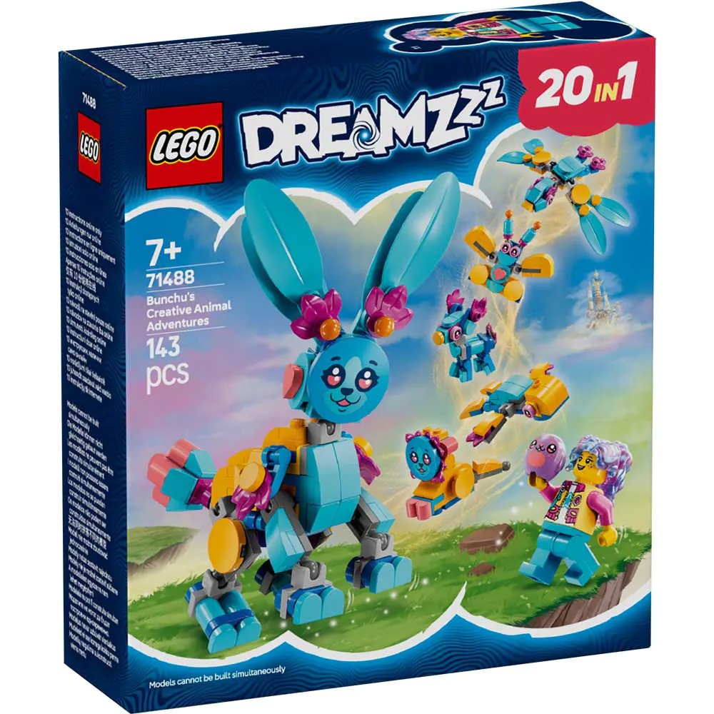 Lego Dreamzzz Aventurile Creative cu Animale ale lui Bunchu 71488 - poza 2