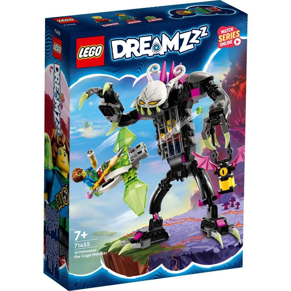 Lego DREAMZzz Grimkeeper, monstrul - cusca 71455 - poza 2