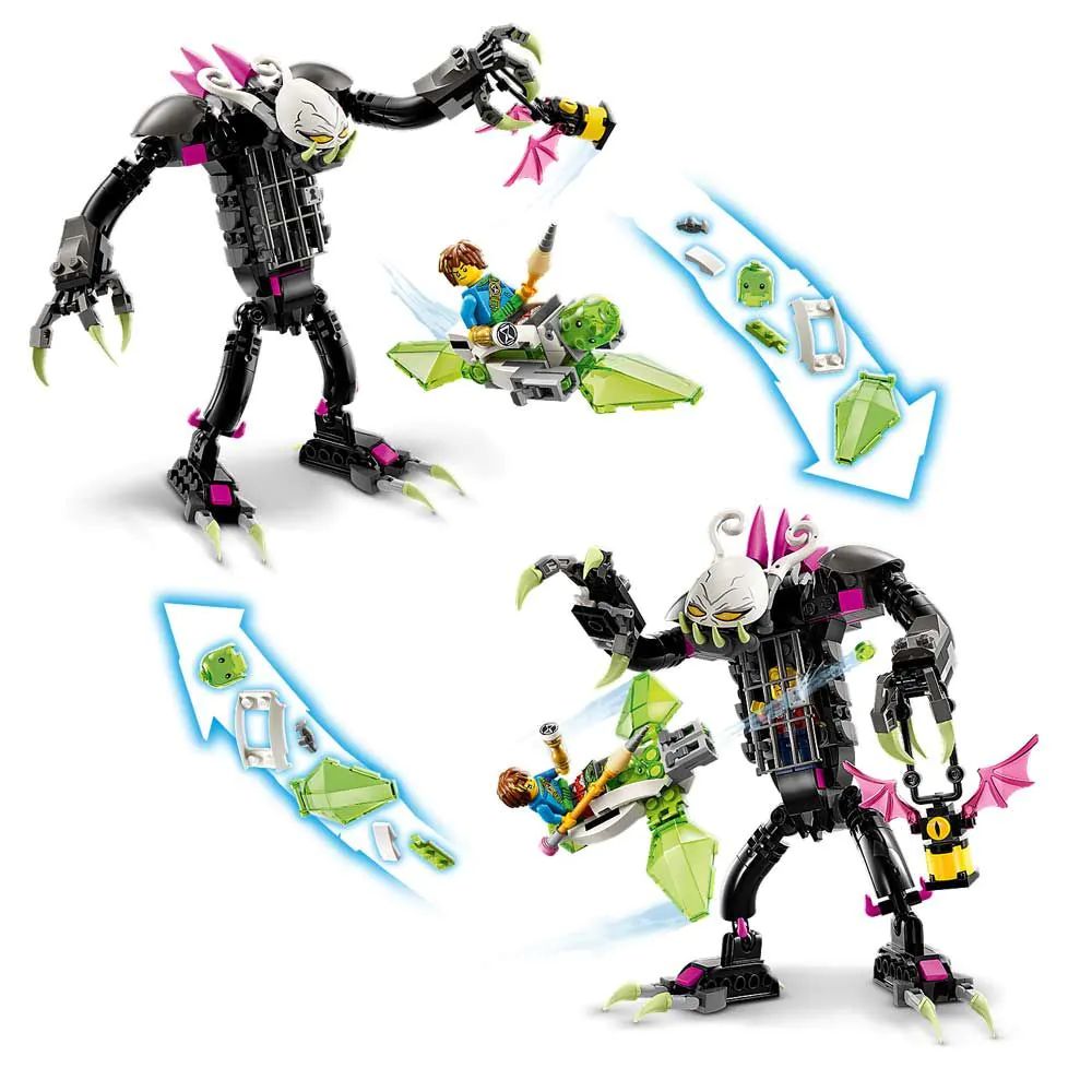 Lego DREAMZzz Grimkeeper, monstrul - cusca 71455 - poza 3
