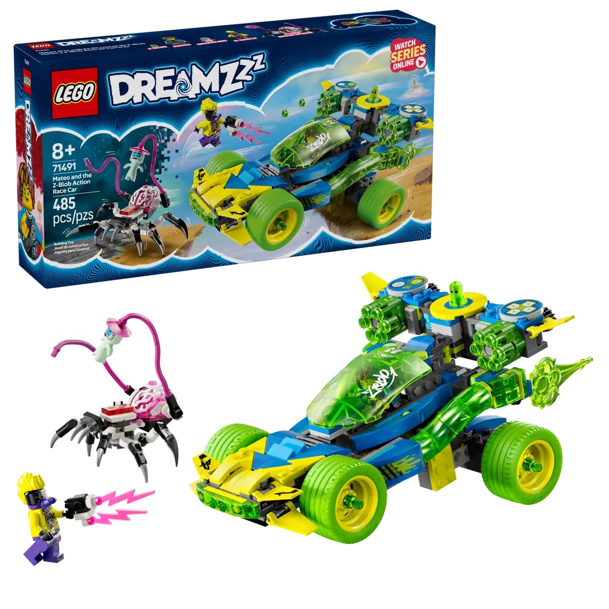 Lego Dreamzzz Mateo si Masina de Curse Z-Blob 71491 - poza 1