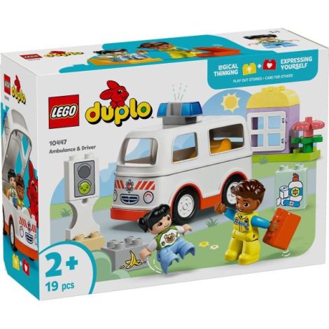 Lego Duplo Ambulanta Si Sofer 10447 - poza 1