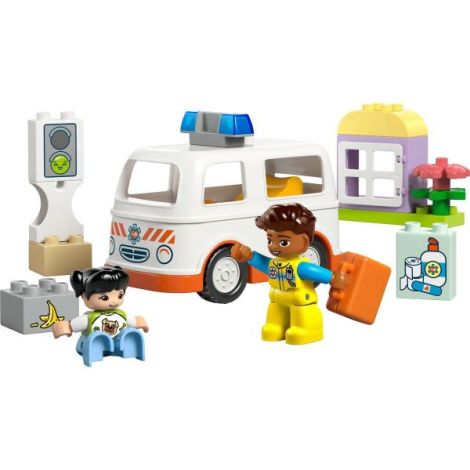 Lego Duplo Ambulanta Si Sofer 10447 - poza 2