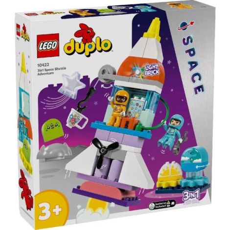 Lego Duplo Aventura Cu Naveta Spatiala​ 3 In 1 10422 - poza 1
