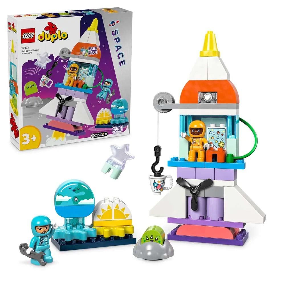 Lego Duplo Aventura cu Naveta Spatiala 3 in 1 10422 - poza 1