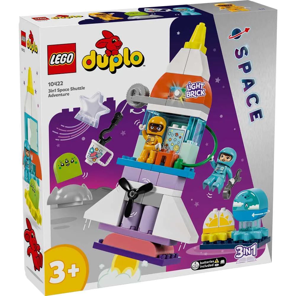 Lego Duplo Aventura cu Naveta Spatiala 3 in 1 10422 - poza 2