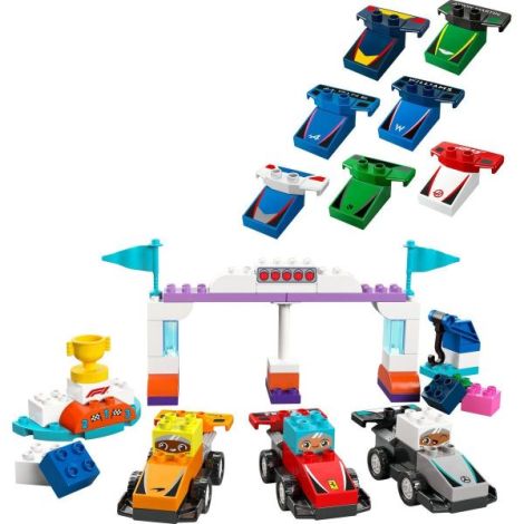 Lego Duplo Echipa F1: Masini Si Piloti De Curse 10445 - poza 2