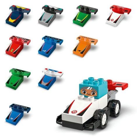 Lego Duplo Echipa F1: Masini Si Piloti De Curse 10445 - poza 4