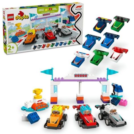 Lego Duplo Echipa F1: Masini Si Piloti De Curse 10445 - poza 5