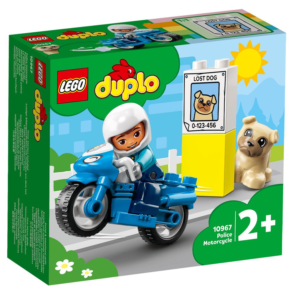 Lego Duplo Motocicleta de politie 10967 - poza 2
