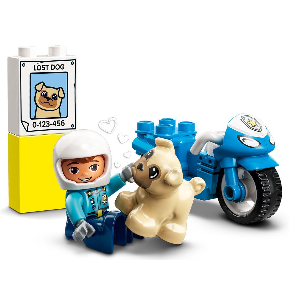 Lego Duplo Motocicleta de politie 10967 - poza 3