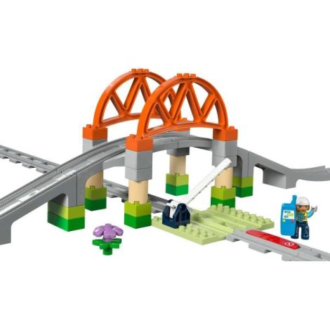 Lego Duplo Set De Extindere Pod Cu Sine De Cale Ferata 10426 - poza 2