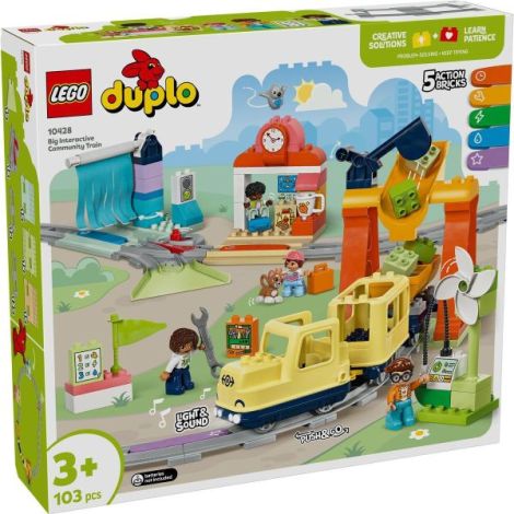 Lego Duplo Tren Comunitar Interactiv 10428 - poza 1