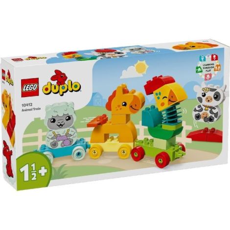 Lego Duplo Tren Cu Animale 10412 - poza 1