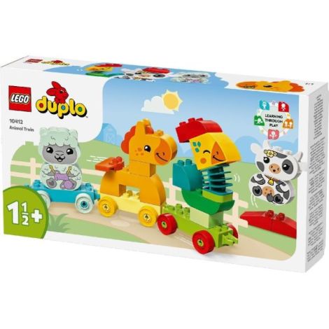 Lego Duplo Tren Cu Animale 10412 - poza 5