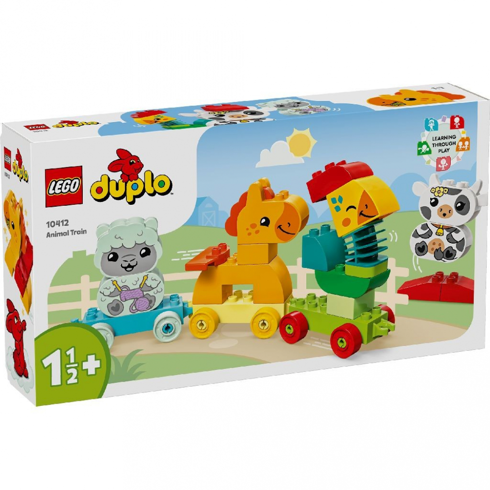 Lego Duplo Tren Cu Animale 10412