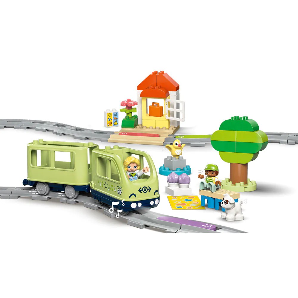 Lego Duplo Tren de aventura interactiv 10427 - poza 3