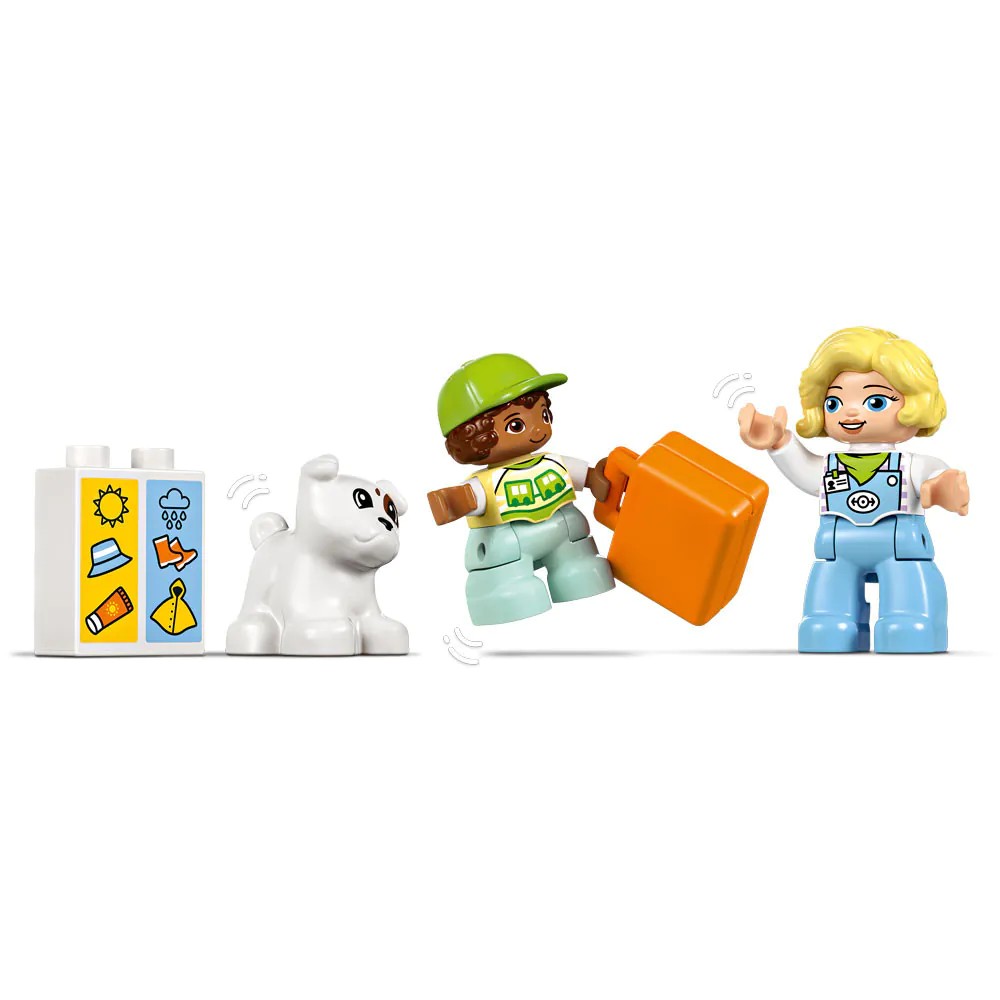 Lego Duplo Tren de aventura interactiv 10427 - poza 4