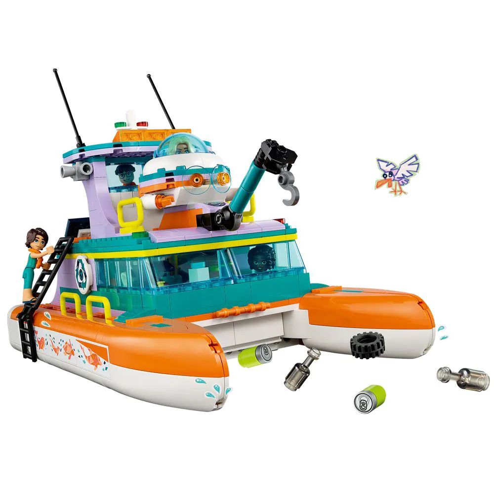 Lego Friends Barca de salvare pe mare 41734 - poza 5