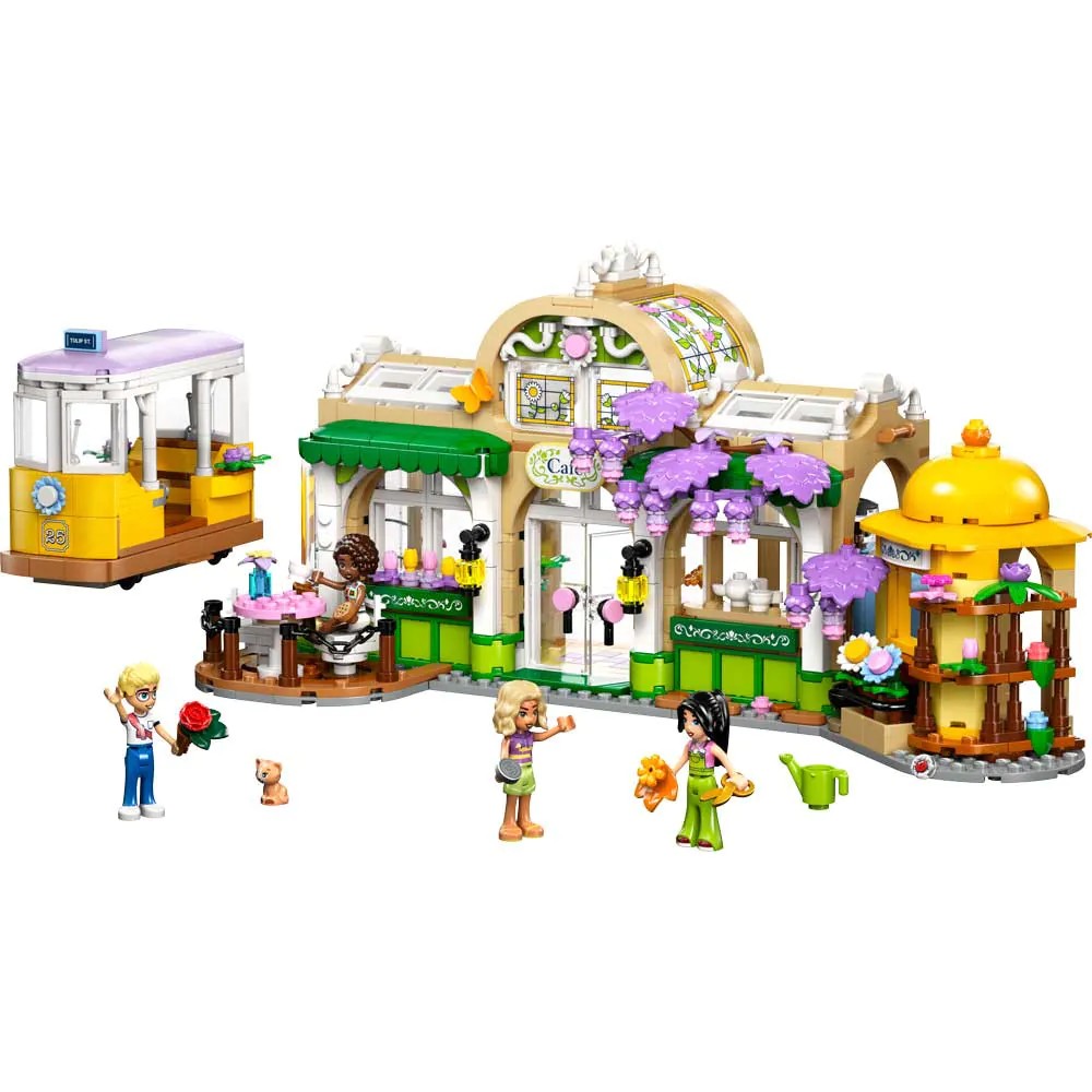 Lego Friends Cafenea cu multe plante si florarie 42671 - poza 2