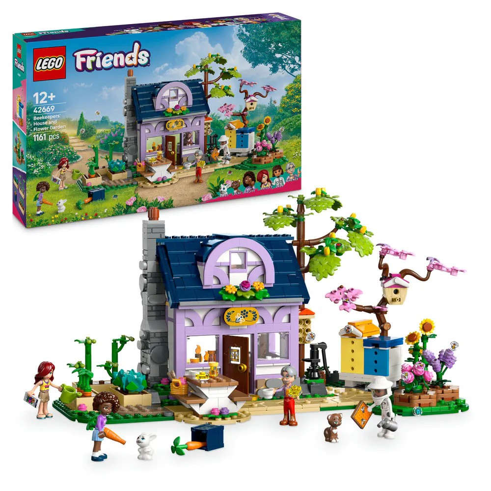 Lego Friends Casa Apicultorilor si Gradina cu Flori 42669 - poza 1