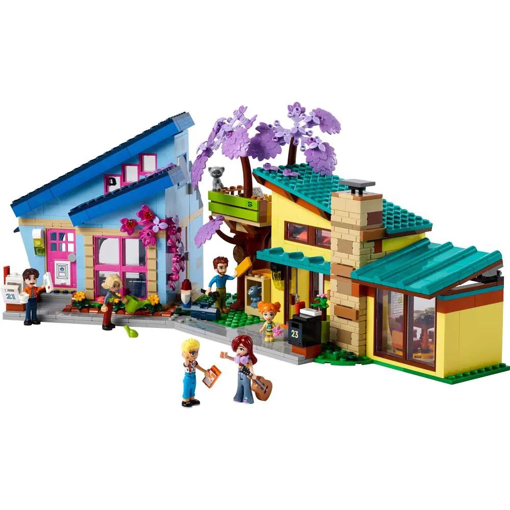 Lego Friends Casele lui Olly si Paisley 42620 - poza 3