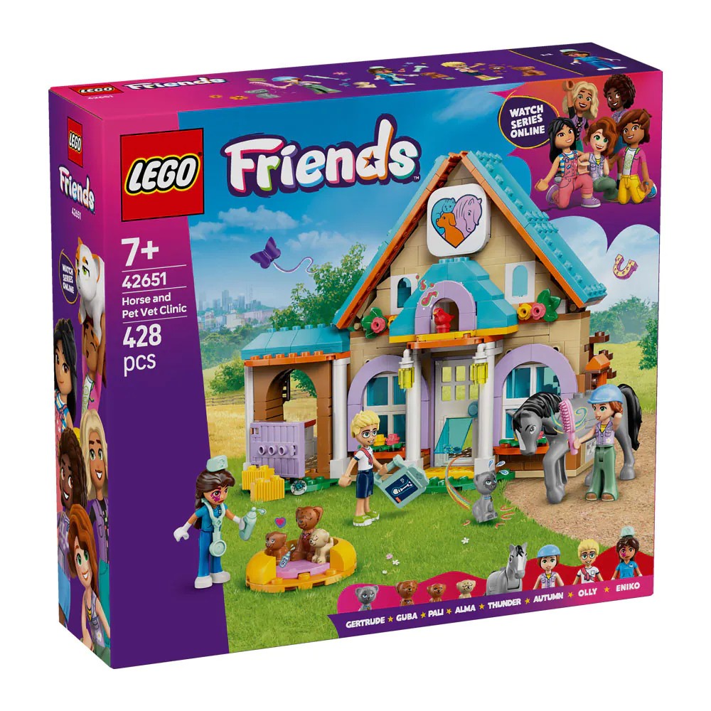 Lego Friends Clinica Veterinara pentru Cai si Animale de Companie 42651 - poza 2