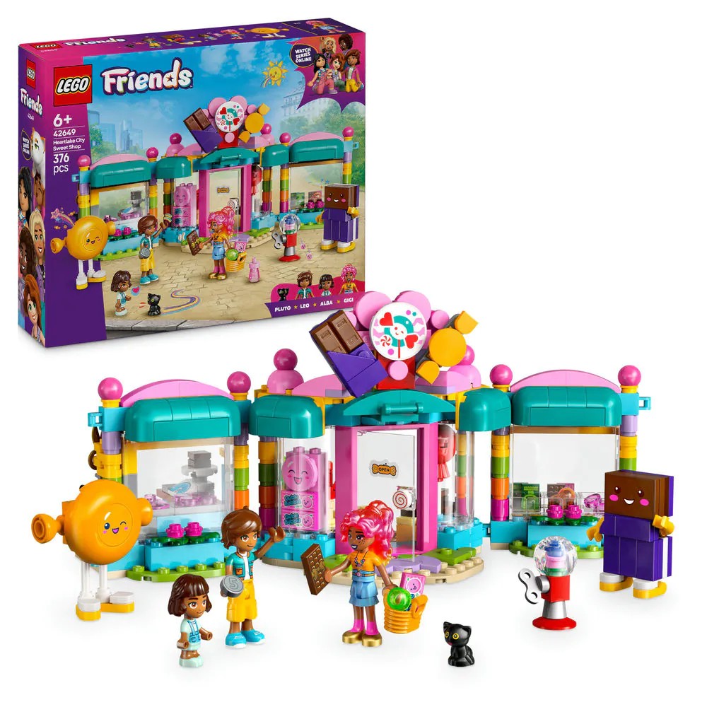Lego Friends Magazinul de Dulciuri din Orasul Heartlake 42649 - poza 1