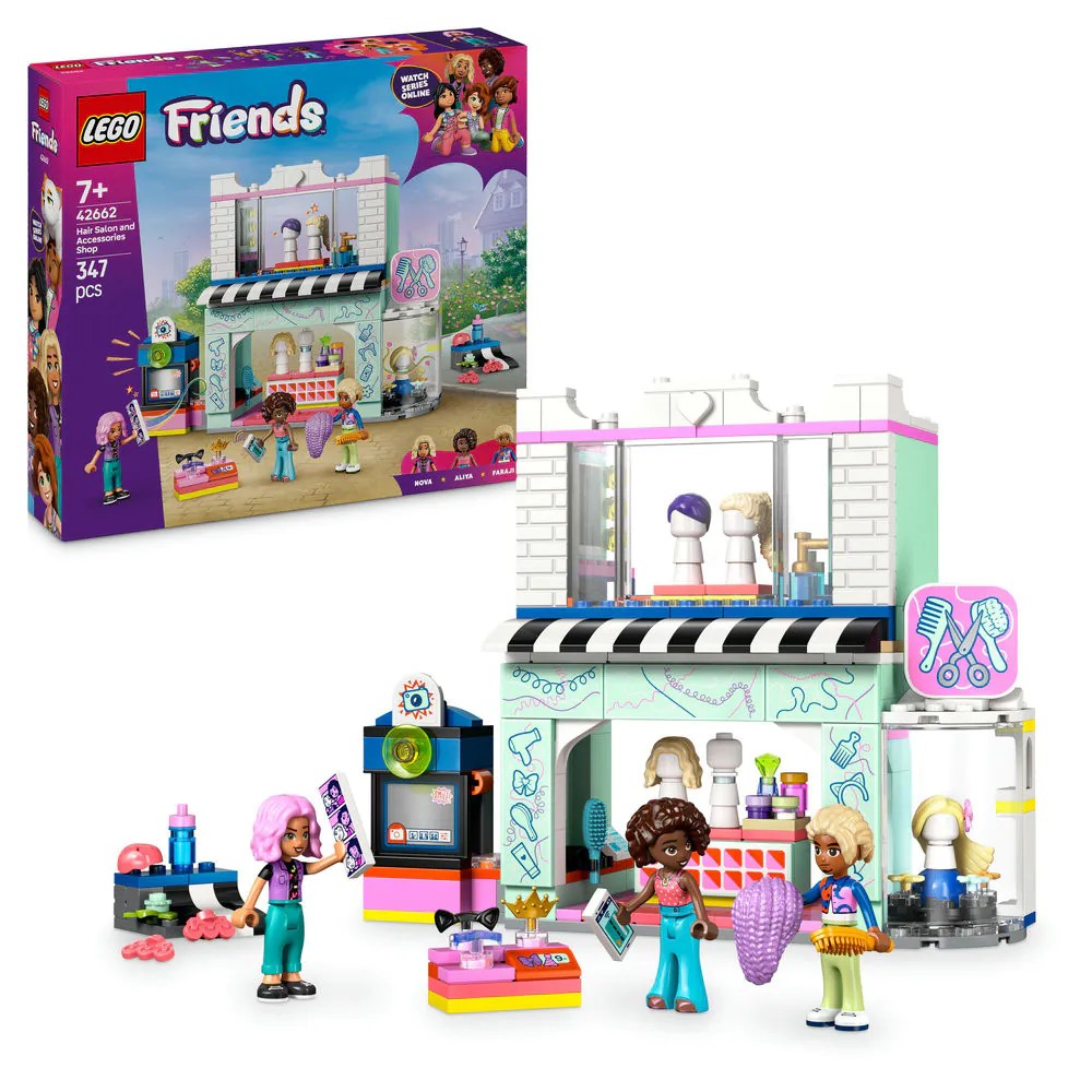 Lego Friends Salon de Coafura si Magazin de Accesorii 42662 - poza 1