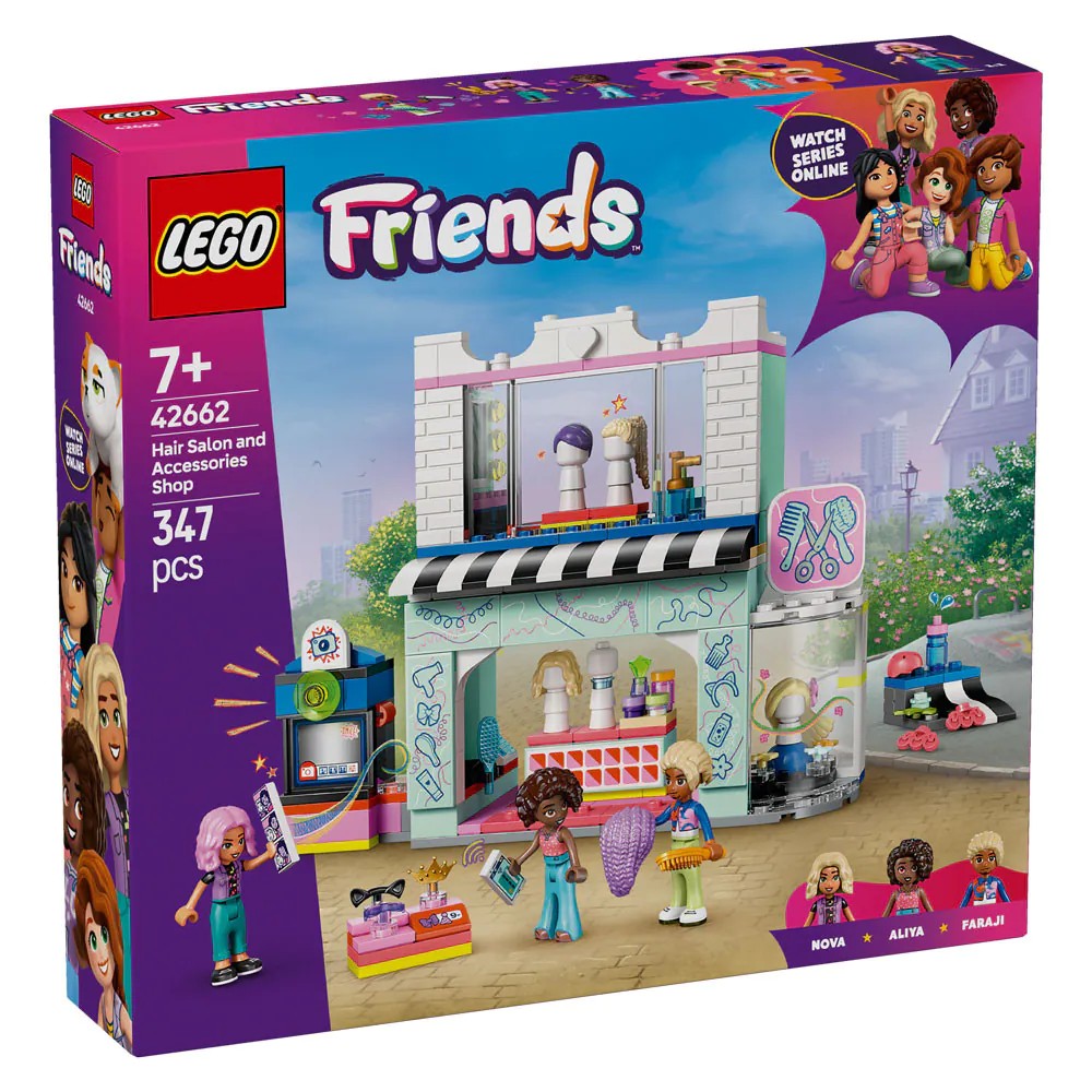 Lego Friends Salon de Coafura si Magazin de Accesorii 42662 - poza 2
