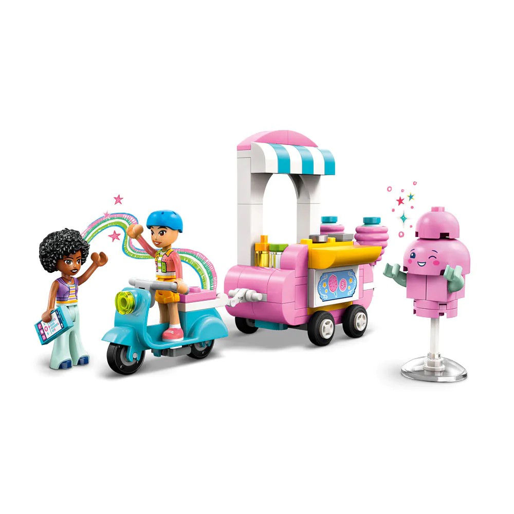 Lego Friends Taraba cu vata de Zahar si Scuter 42643 - poza 3