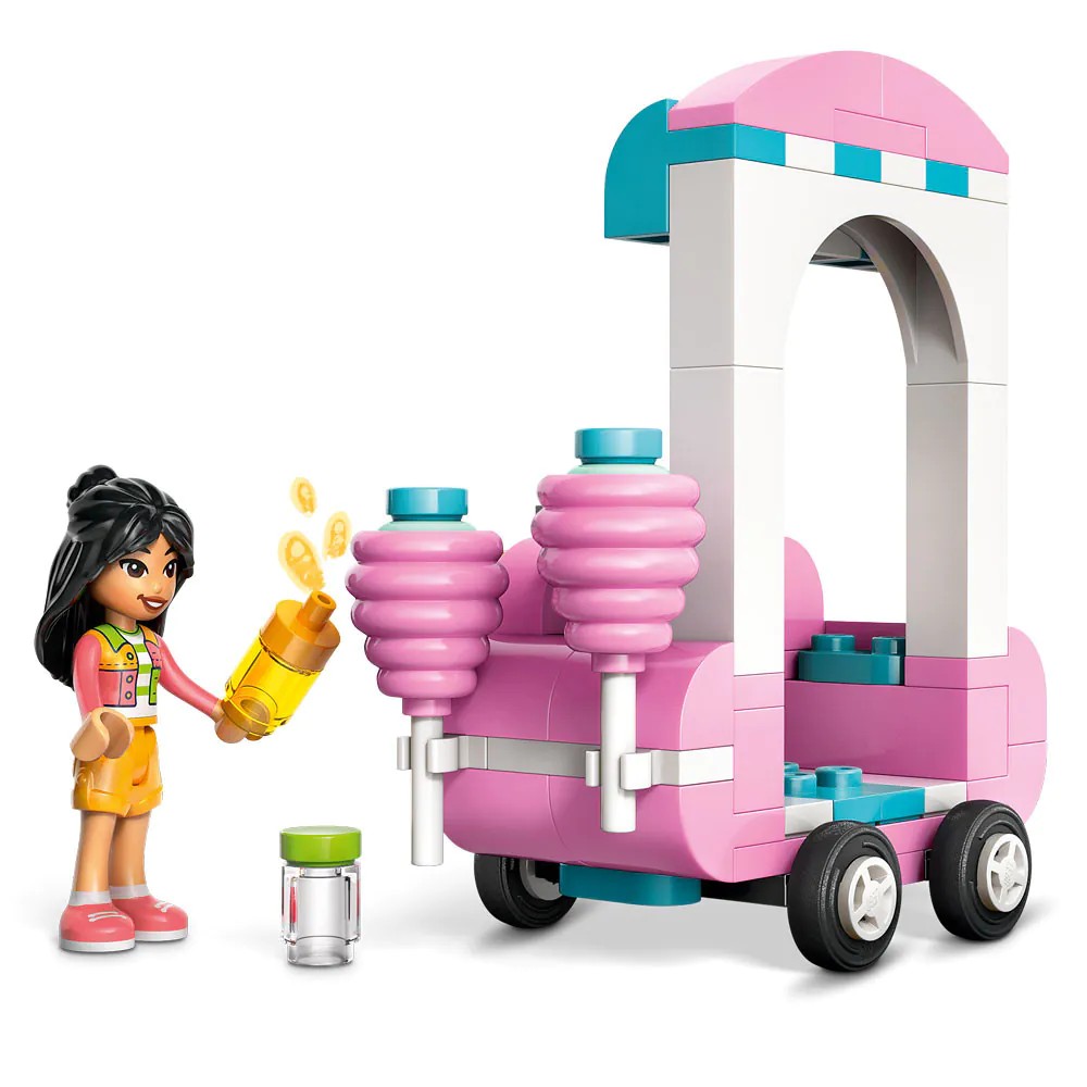 Lego Friends Taraba cu vata de Zahar si Scuter 42643 - poza 4