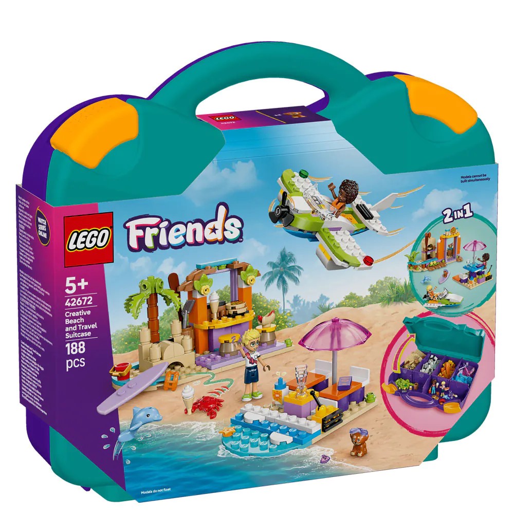 Lego Friends Valiza pentru Plaja si Calatorie 42672 - poza 2