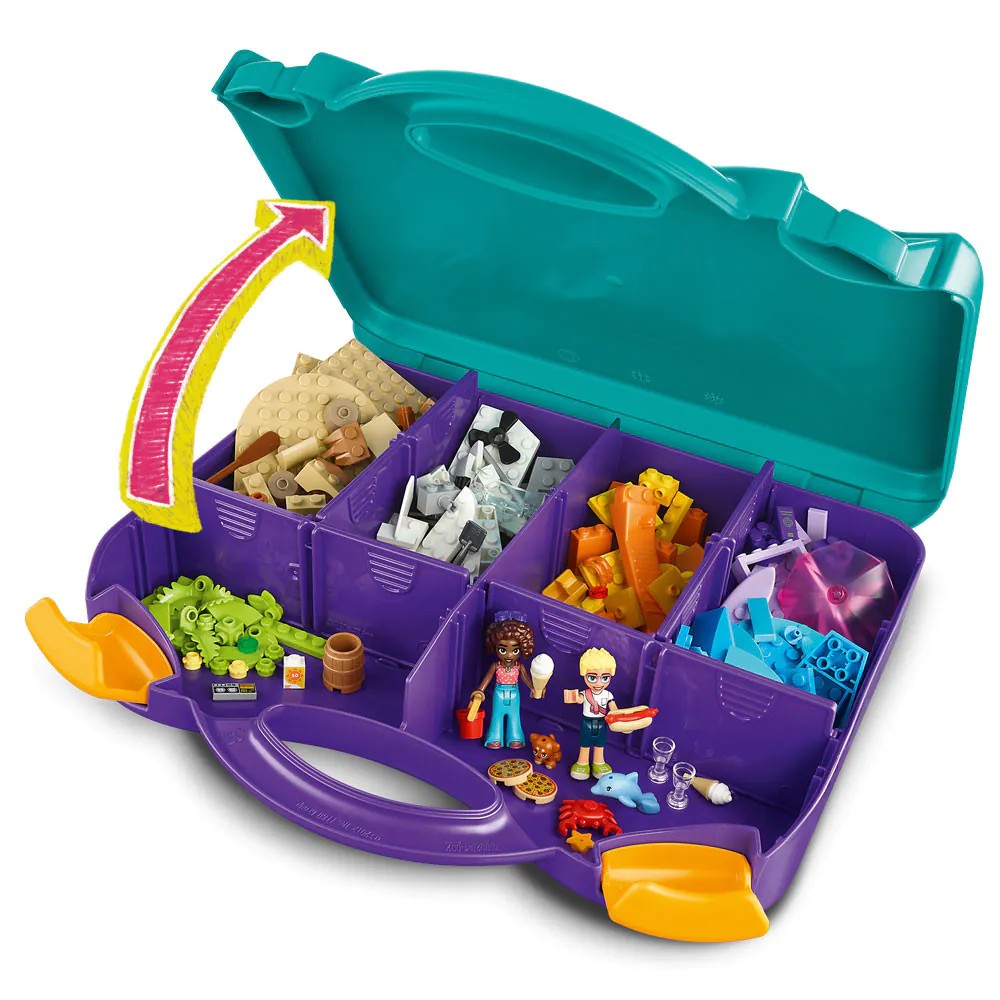 Lego Friends Valiza pentru Plaja si Calatorie 42672 - poza 3