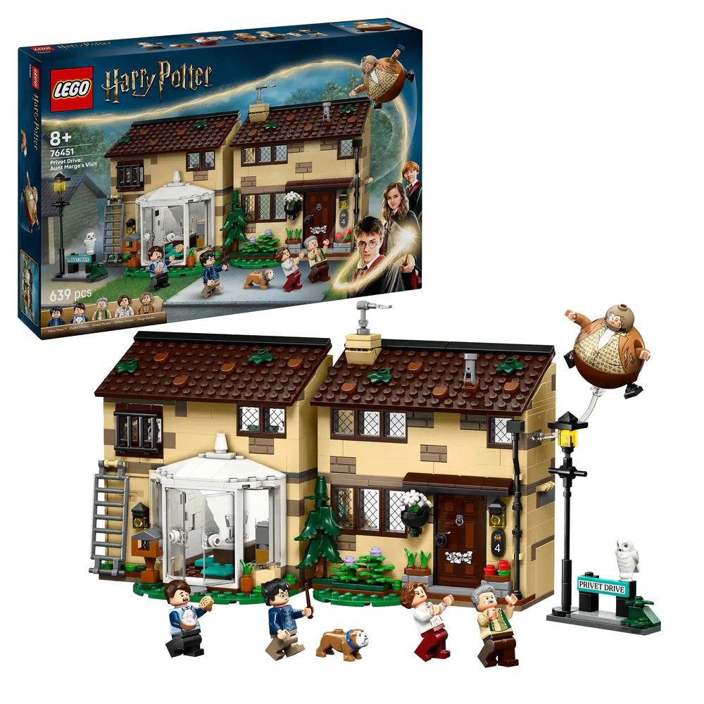 Lego Harry Potter Privet Drive: Vizita matusii Marge 76451 - poza 1