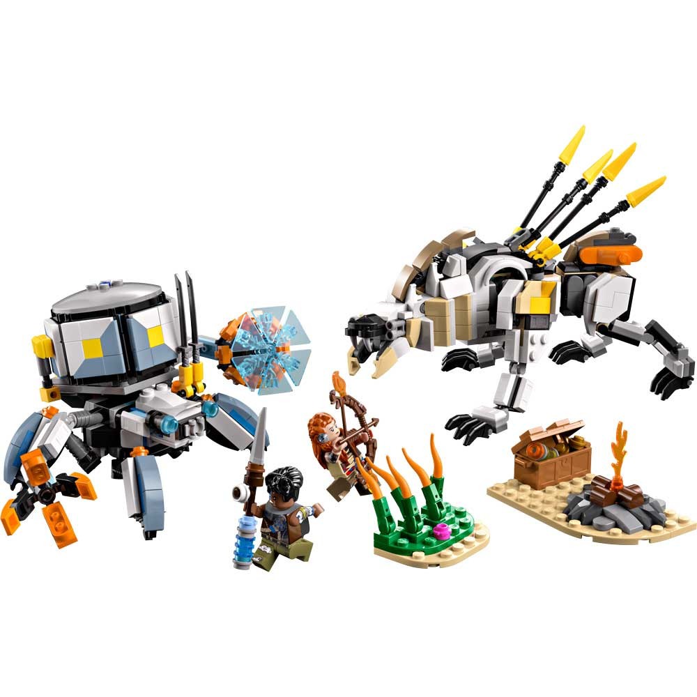 Lego Horizon Aly si Varl vs Shell Walker si Sawtooth 77037 - poza 3